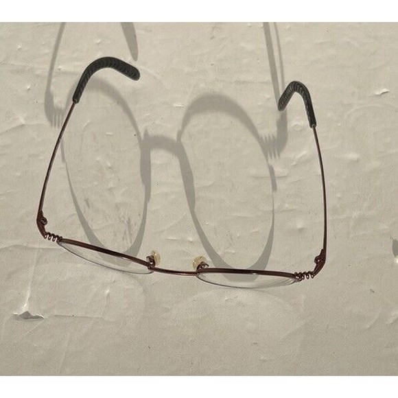 Adidas Austria Brown Round Rim Flex Eyeglasses Frame Only A937 740 6057 4219 130 - Picture 4 of 6